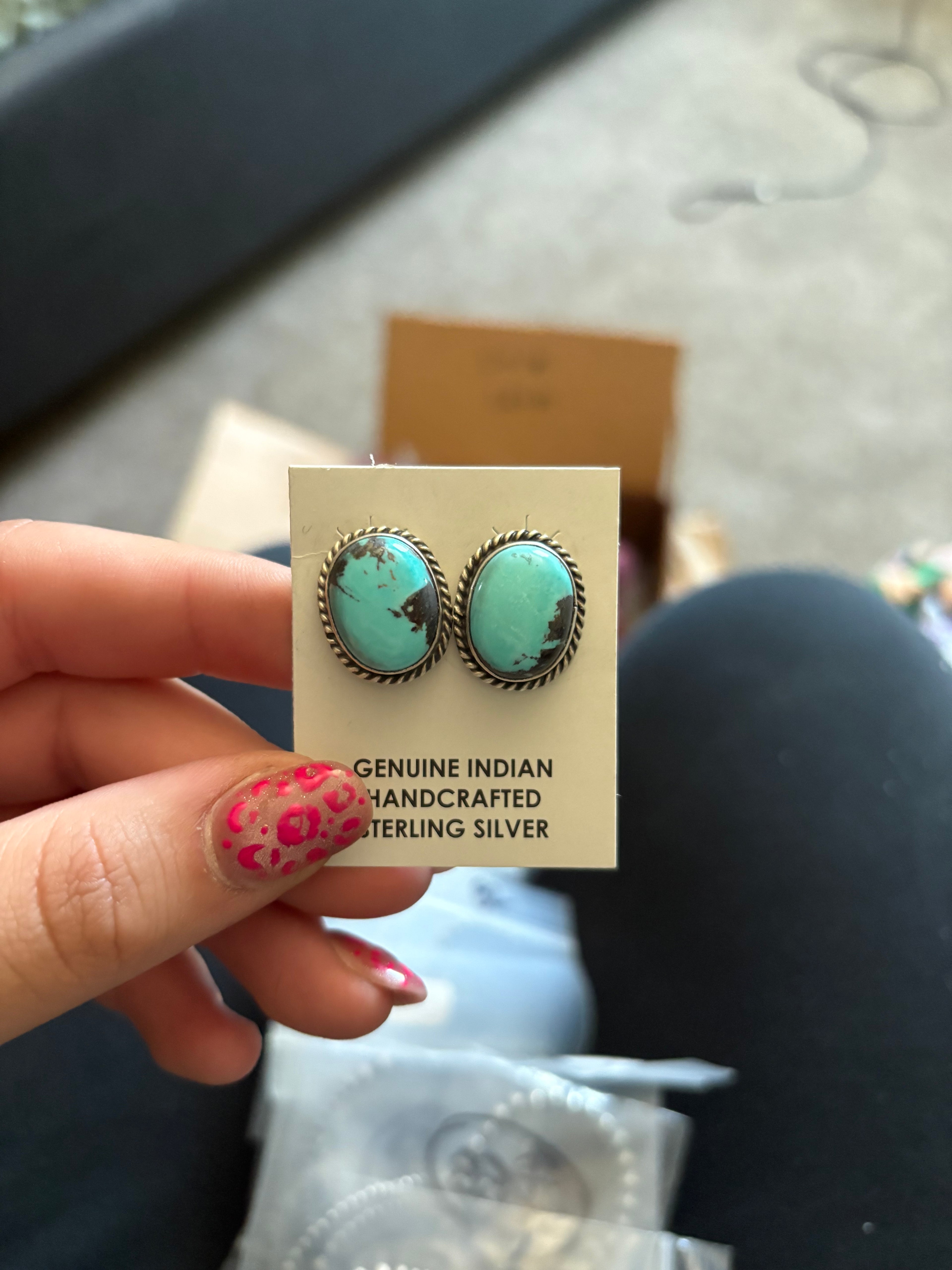 Turquoise Studs