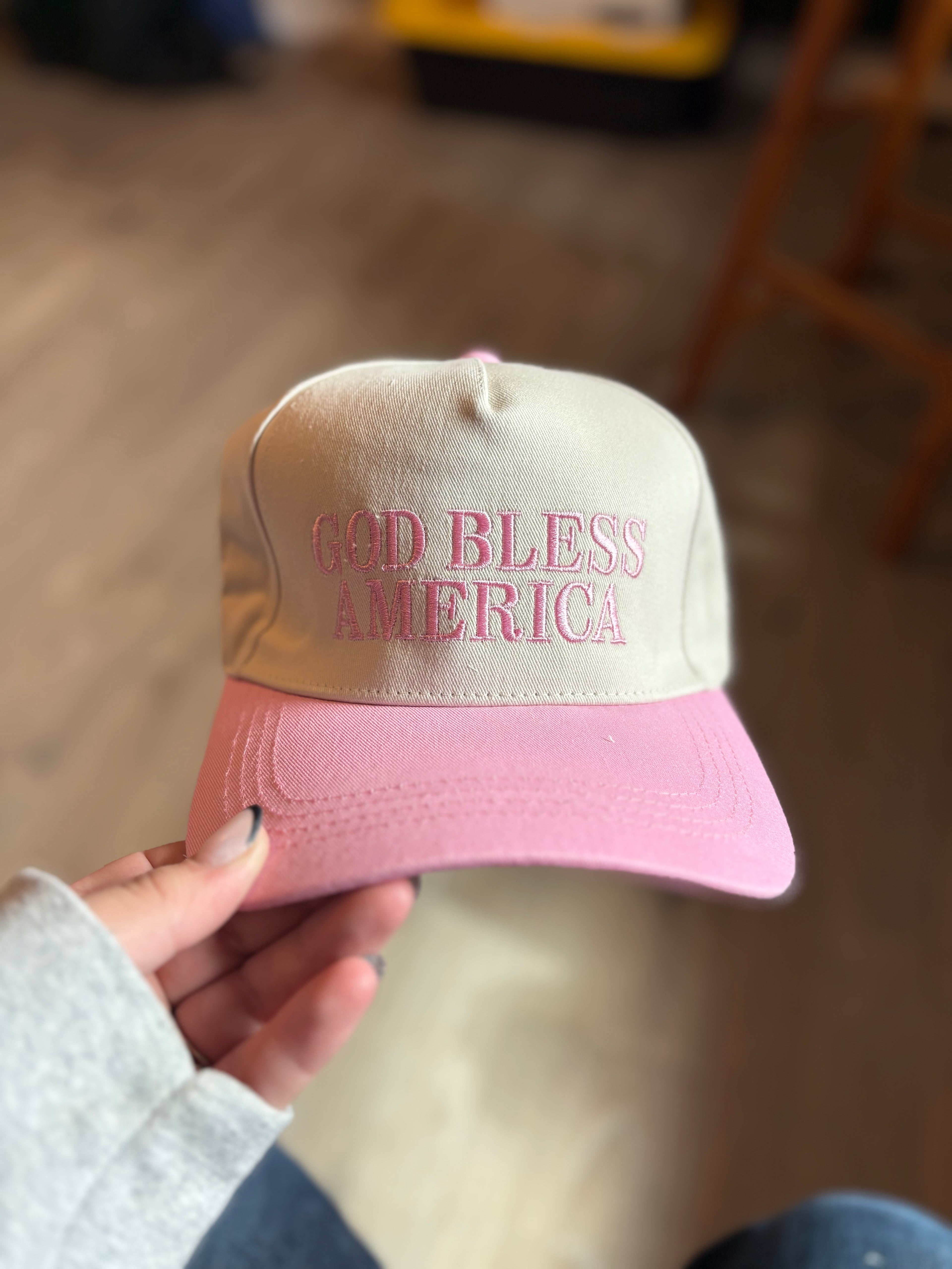 God Bless America Cap