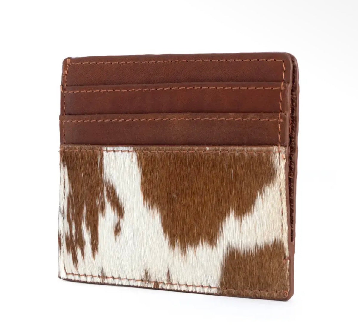 Cowhide card holder