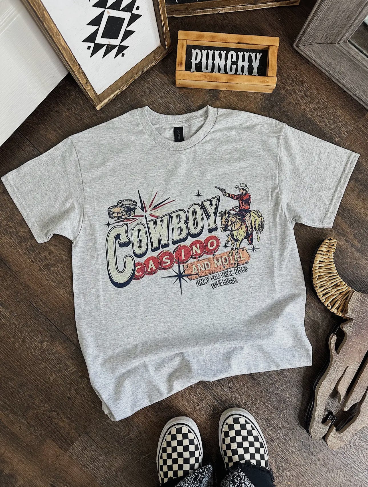 Cowboy Casino Tee
