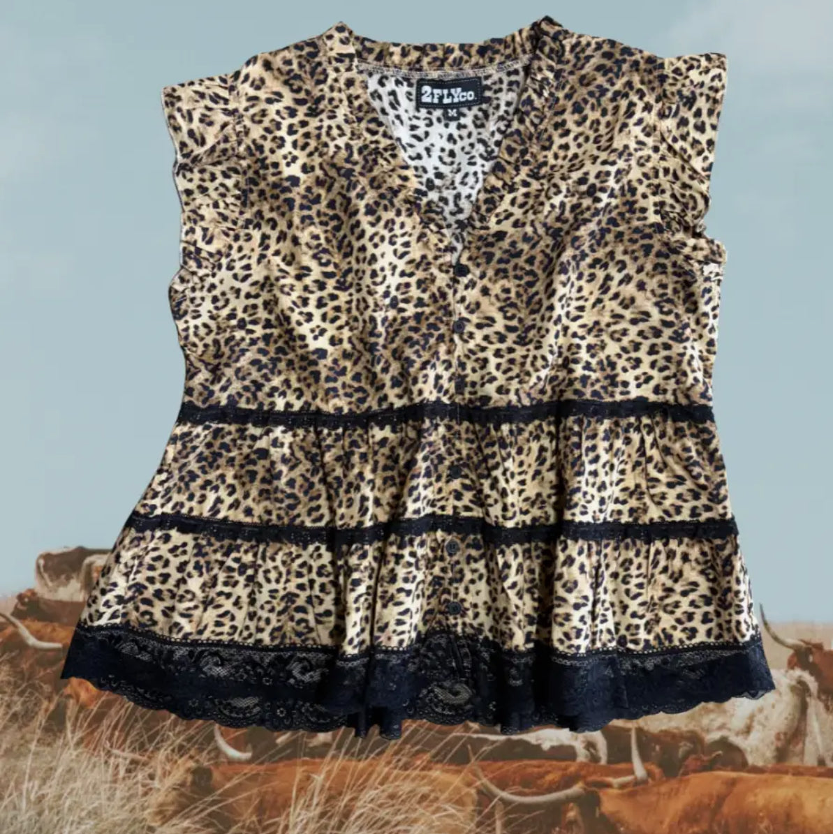 Cheetah Blouse