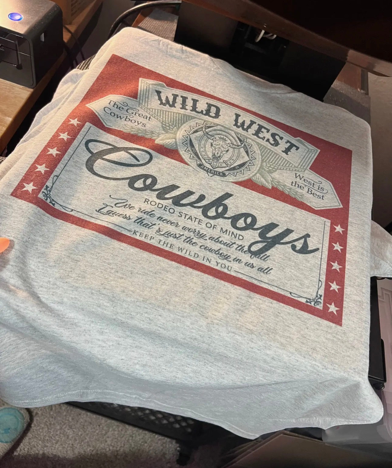Wild West Cowboy Tee