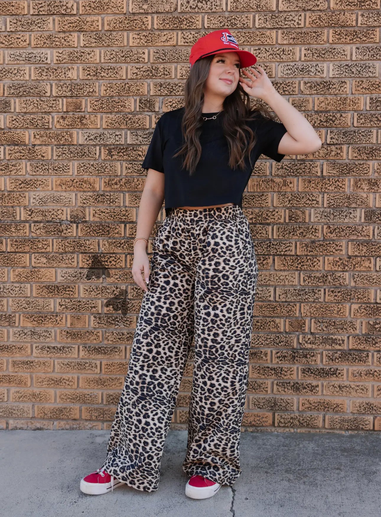 Cheetah pants