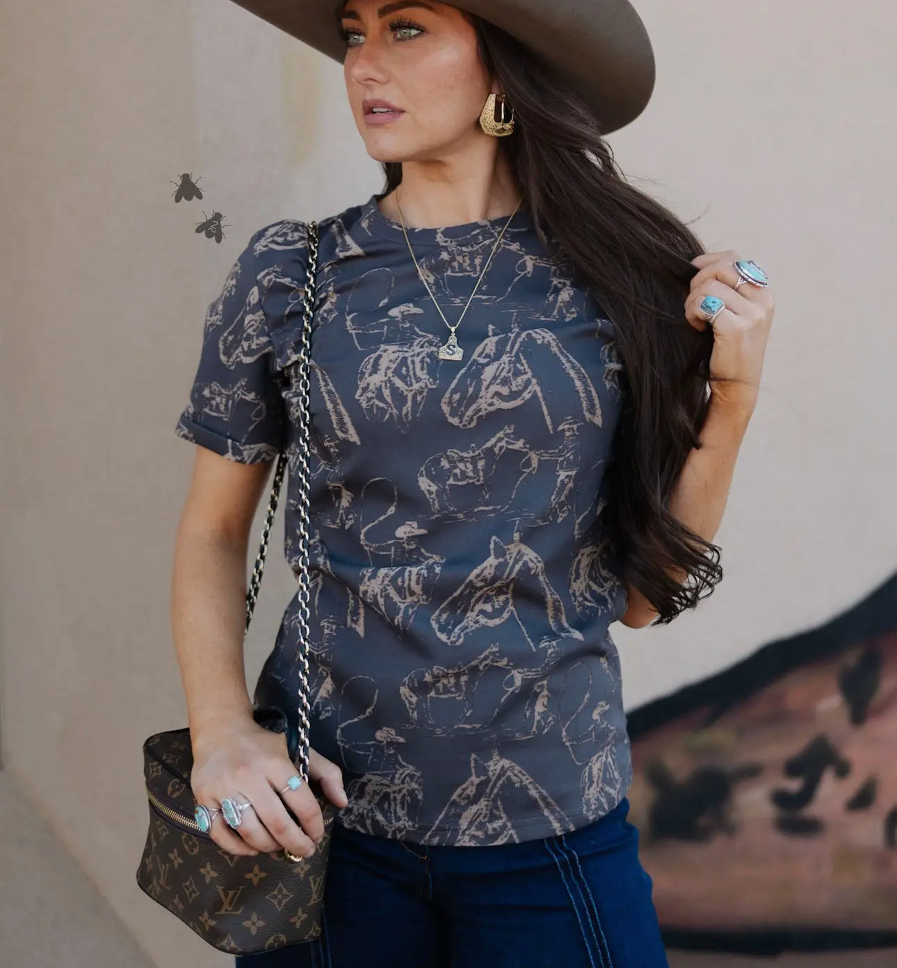 Loopsy horse tee